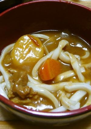 ＊残ったカレーでカレーうどん＊-レシピのメイン写真