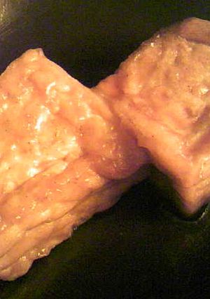厚揚げのめんつゆ片栗粉炒め-レシピのメイン写真