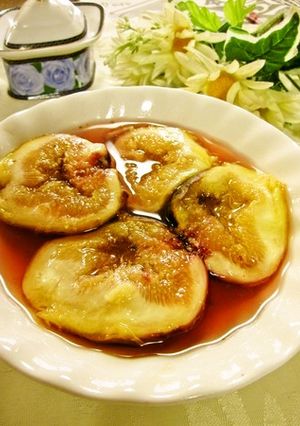 即席♡無花果の梅酒漬け-レシピのメイン写真