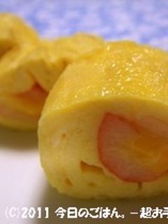 チーズかにかま入りだしまきたまご-レシピのメイン写真