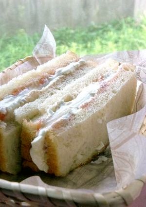季節のフルーツサンド♪いちじく♪-レシピのメイン写真