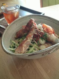 茄子豚バラ入りぶっかけ素麺-レシピのメイン写真