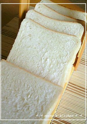 ふわふわ☆生クリーム入り食パン☆角食パン-レシピのメイン写真