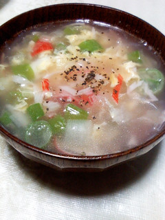 残り物中華スープ!!-レシピのメイン写真