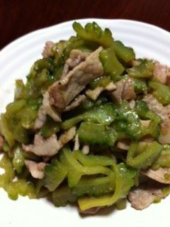 豚肉とゴーヤの炒め煮-レシピのメイン写真