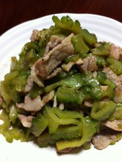 豚肉とゴーヤの炒め煮-レシピのメイン写真
