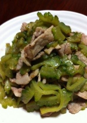 豚肉とゴーヤの炒め煮-レシピのメイン写真