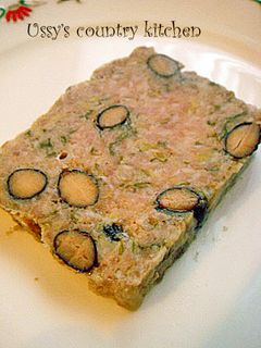 【豚ひき肉と大葉、黒豆で】テリーヌ-レシピのメイン写真