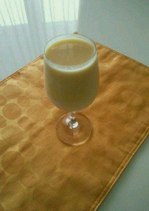 マンゴーラッシー風飲むヨーグルト-レシピのメイン写真