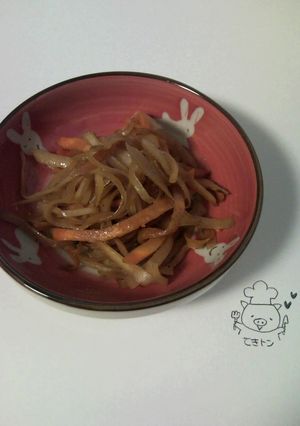 てきとーきんぴら-レシピのメイン写真