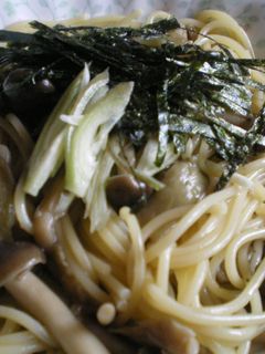 きのこと茄子の和風パスタ-レシピのメイン写真