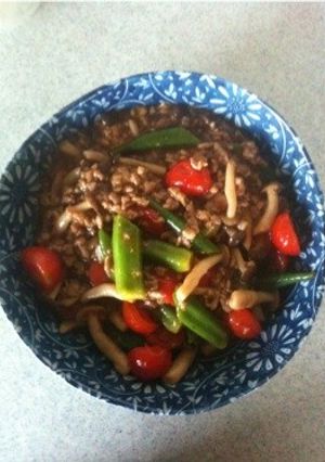 彩り綺麗な麻婆野菜-レシピのメイン写真