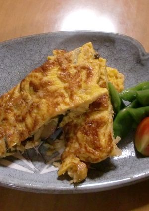卵焼きｉｎ切干大根煮-レシピのメイン写真