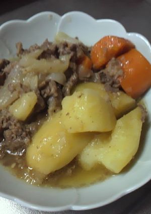 にんにくたっぷり肉じゃが-レシピのメイン写真