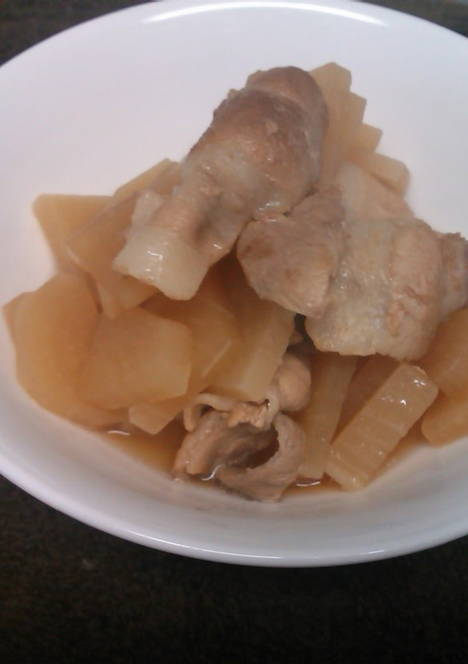 ＊母の味＊豚肉と大根の煮物-レシピのメイン写真