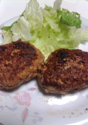 簡単シンプル豆腐ハンバーグ-レシピのメイン写真