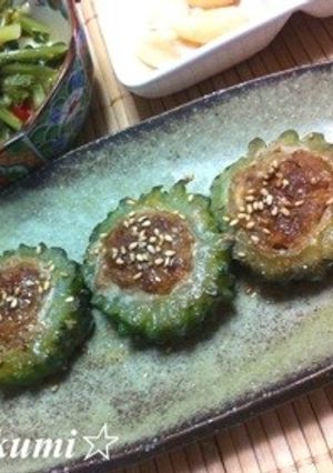 肉詰めゴーヤ-レシピのメイン写真