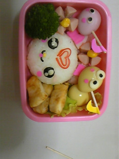 キャラ弁 ハミィ&音符-レシピのメイン写真