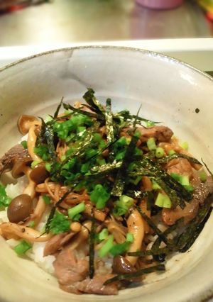 ■簡単絶品☆マグロほほ肉のふんわり丼-レシピのメイン写真