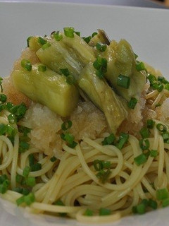 ナスのさっぱりおろしパスタ-レシピのメイン写真