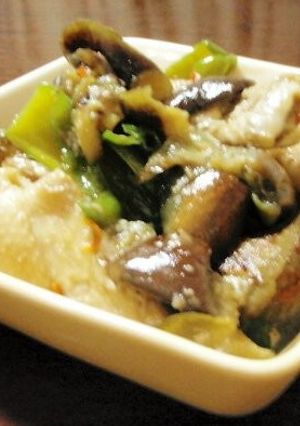 茄子・ピーマン・手羽の炒り煮-レシピのメイン写真