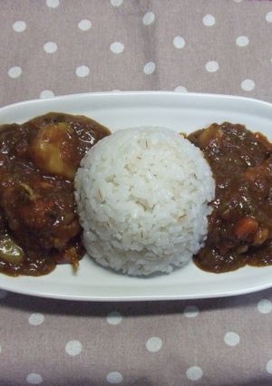 ゴーヤチキンカレー-レシピのメイン写真