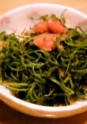 おかひじきの梅おかか和え-レシピのメイン写真