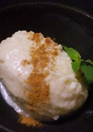 手作り生姜のコンフィチュールで豆乳アイス-レシピのメイン写真