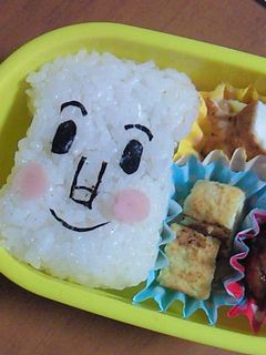 簡単キャラ弁!しょくぱんまん!-レシピのメイン写真