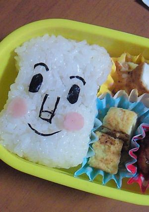 簡単キャラ弁！しょくぱんまん！-レシピのメイン写真