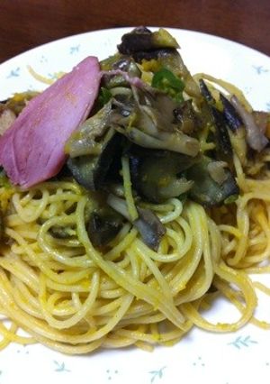 夏野菜のカボチャパスタ-レシピのメイン写真