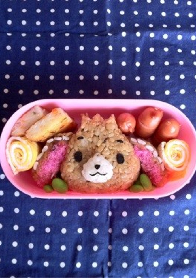学童のお弁当～くろうさ～-レシピのメイン写真