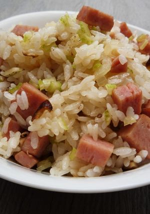 セロリがポイント・スパムチャーハン-レシピのメイン写真