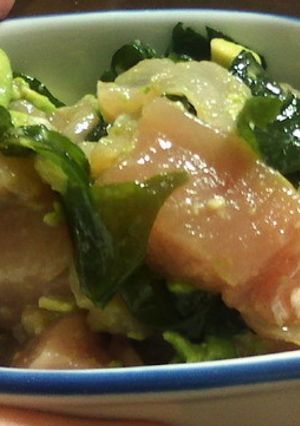 AHI(マグロ)のPOKI(ポキ)-レシピのメイン写真