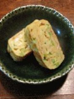 細ねぎとさくらえびの卵焼き-レシピのメイン写真
