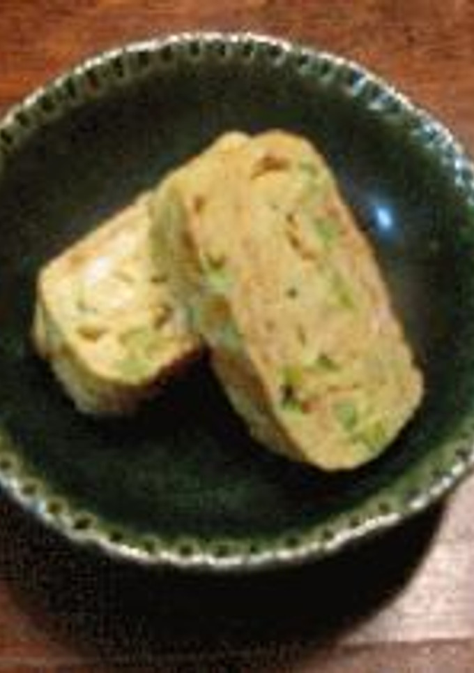 細ねぎとさくらえびの卵焼き-レシピのメイン写真