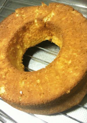 三温糖シフォンケーキ-レシピのメイン写真