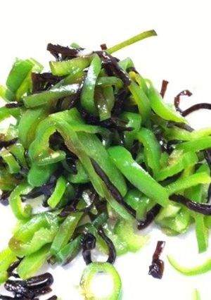 【お弁当おかず】に最適！ピーマン昆布-レシピのメイン写真