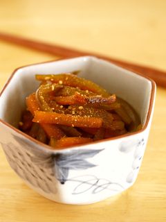 茎レタスのきんぴら-レシピのメイン写真