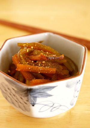 茎レタスのきんぴら-レシピのメイン写真