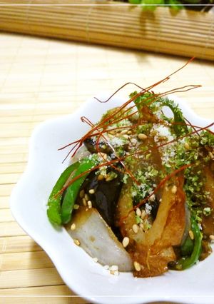 簡単＊ちくわと野菜の炒め物　粉チーズ風味-レシピのメイン写真