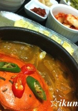 韓国本場のコッケタン(蟹の味噌汁)-レシピのメイン写真
