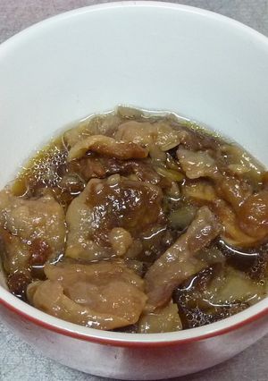 保温鍋で牛スジ煮込み-レシピのメイン写真