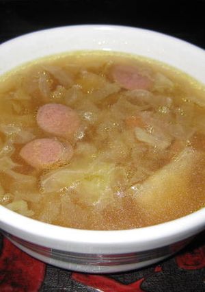 シンプルなキャベツのスープ-レシピのメイン写真