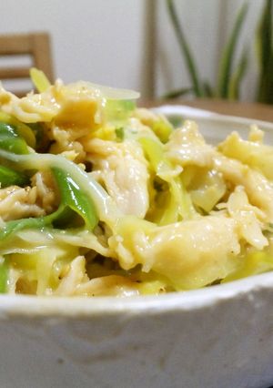 葱とささ身の酢味噌和え-レシピのメイン写真
