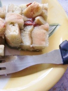 ホットケーキ入りの抹茶寒天-レシピのメイン写真