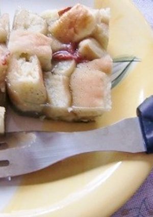 ホットケーキ入りの抹茶寒天-レシピのメイン写真