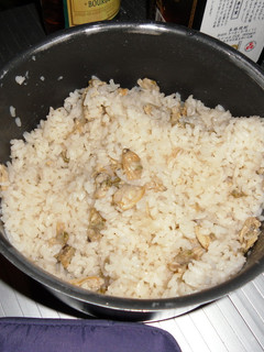 キャンプであさりの炊き込みご飯♪-レシピのメイン写真