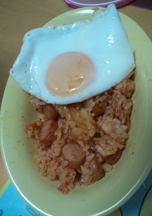 冷ご飯★簡単キムチチャーハン-レシピのメイン写真