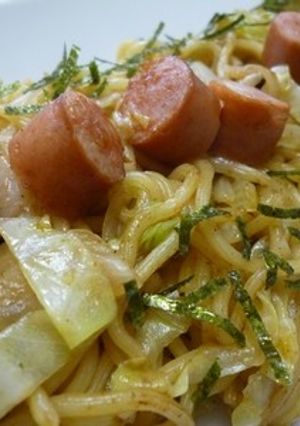 カレー焼きそば-レシピのメイン写真
